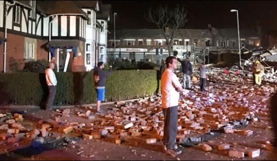British Gas Explosion In Furniture Store Building Destroyed Injuring 15 People