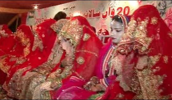 Mass Wedding Ceremony 100 Couples In Karachi