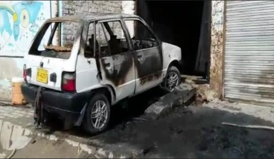 Khairpur Fire In A Car Parked At Home Kills 3 Children