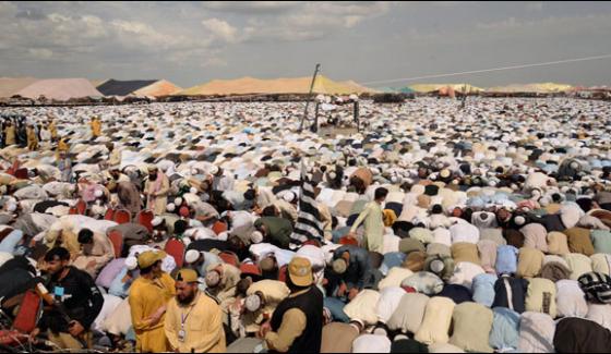 Juis 100 Year Congregation Imam Kaaba Leads Jumma Prayer