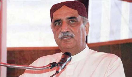 Khursheed Shah Demands Of Producing Zardaris Arrested Colleagues To Court