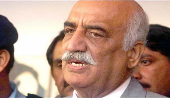 Anp Adopted A Democratic Way Of Protest Khursheed Shah