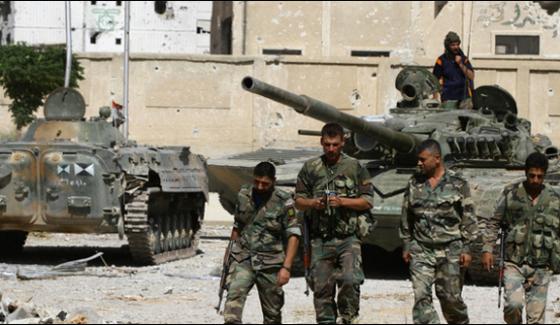 Syria Army Action To Take Control Over Burza And Qaboon