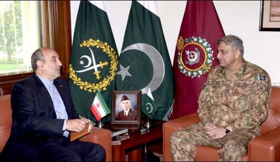 Army Chief Meets Iranian Ambassador