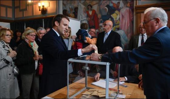 France Begins Voting In Presidential Elect