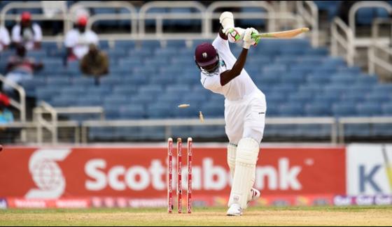 West Indies All Out 286 In First Inning At Kingston