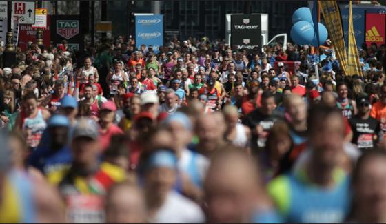 London Annual Marathon Attended By Thousands Of People