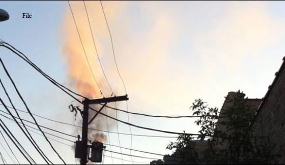 Larkana Exploded Transformer Explosion