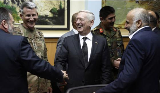 Taliban Has To Give Up Violence And Have Dialogue James Mattis