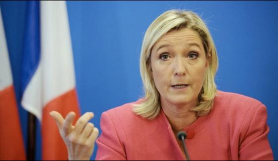 Marine Le Pen Of France Announces To Leave National Front Presidency