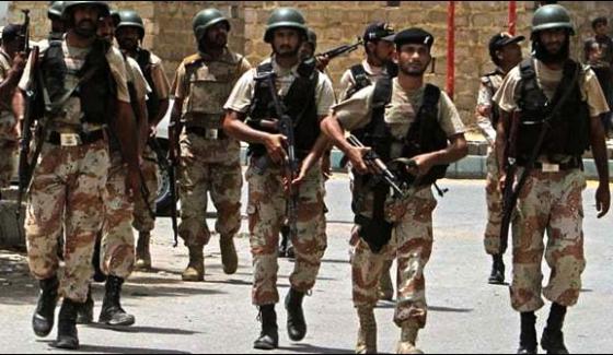 Karachi Rangers Weapons Hidden In Shop