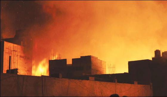 Bhitshah Fire In Wood Market Shops And Hotel Burned