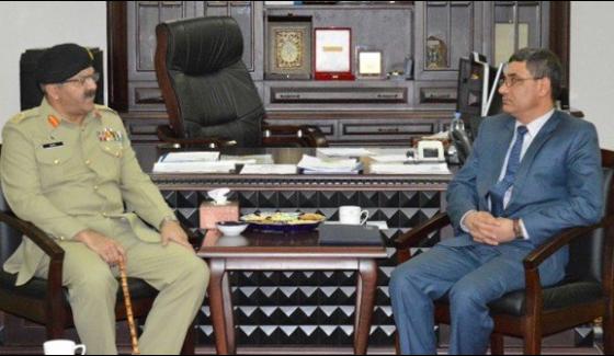 Pak Army High Level Delegation Visits Afghanistan