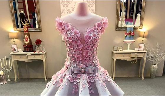 A Wedding Dress That Can Be Worn And Eaten