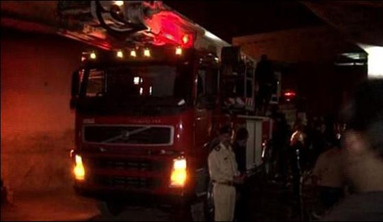 Karachi Fire Erupted On Hospitals Roof Under Control
