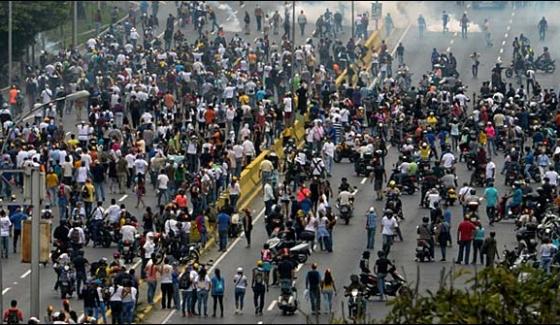 Intensified Anti Government Protests In Venezuela