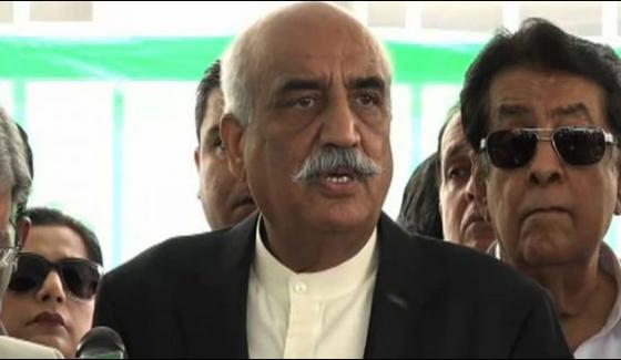 Unfortunately Pm Saying Himself Animalkhursheed Shah