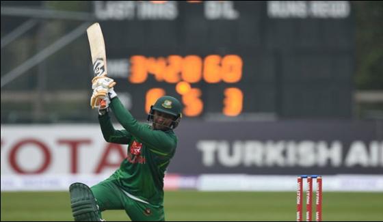 Bangladesh Beats New Zealand By 5 Wickets At Dublin Odi