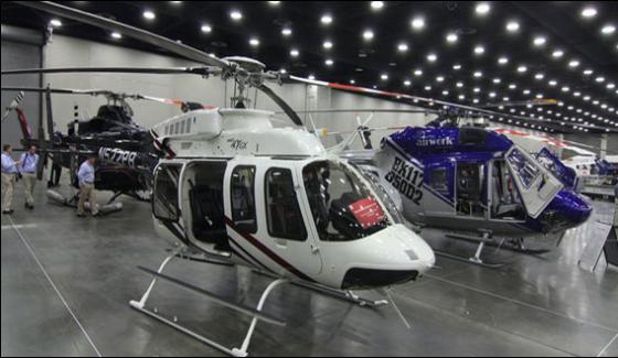 Helicopter Expo Held In Russia