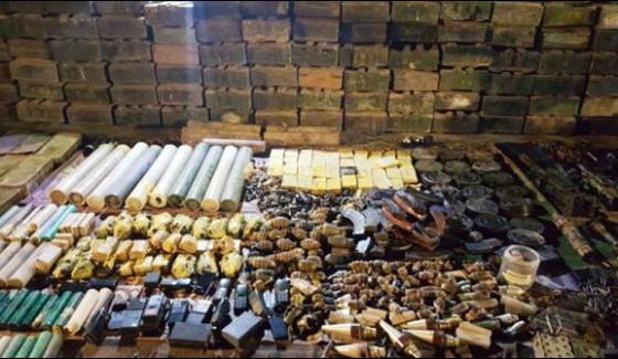 Operation Recovered Arms And Ammunition From Dera Bugti And Sui