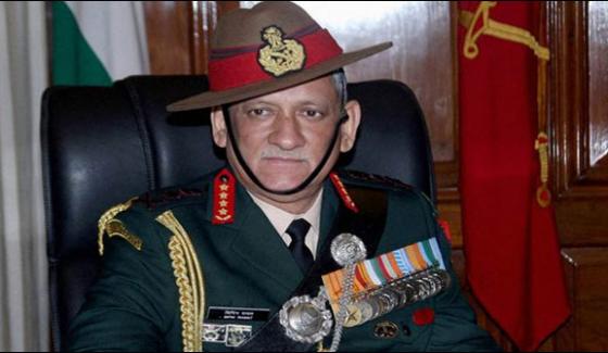 Indian Army Chief Rejected The Possibility Of Limited War With Pakistan