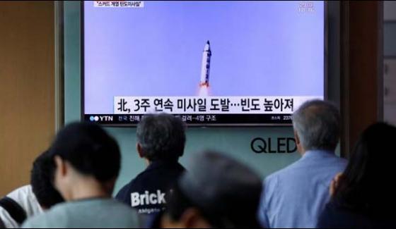 Nkorea Fires Scud Class Ballistic Missile