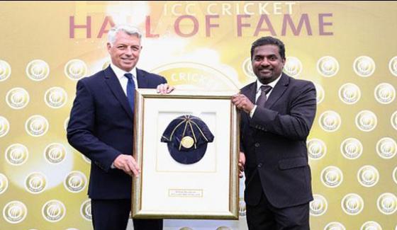 Murali Included In Icc Hall Of Fame