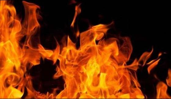 15 Huts Burnt By Fire In Ghotki