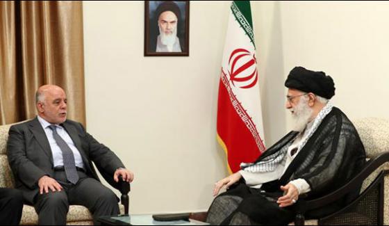 Iraqi Prime Minister Meets Ayatullah Ali Khamnei