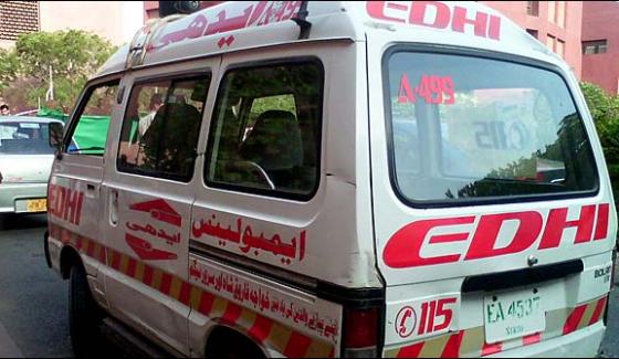 Lahore Two Buses Collapse 15 Passenger Injured