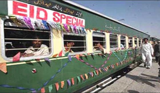 The Second Special Eid Train Departed From Karachi Cant Station