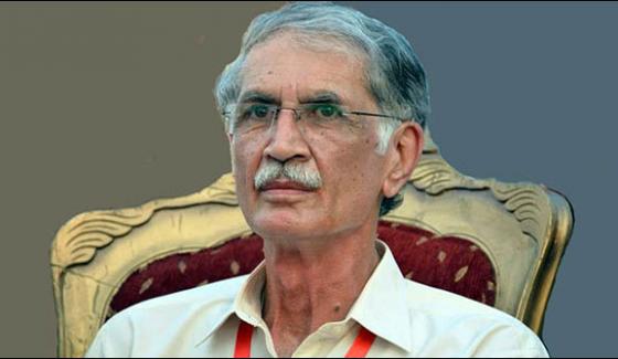 Rouet Hilal Matter Belongs To The Federal Government Nothing To Do Us Pervez Khattak