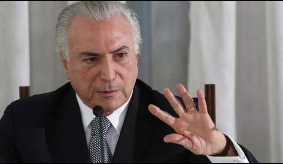 Brazils President Michel Temer Charged With Taking Bribes
