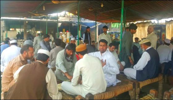Second Day Of Eid Chapli Kebab Shops Are Crowded In Peshawar