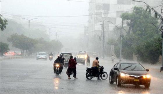 Light Rain In Different Areas Of Karachi Weather Is Pleasant