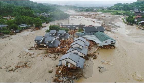 Japan Flood Played Havoc 25 Killed