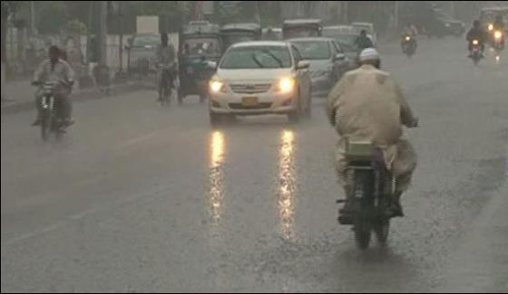 Karachi Light Rain In Different Areas In The Morning Weather Pleasant