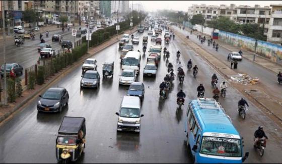 Light Drizzle In Different Areas Of Karachi