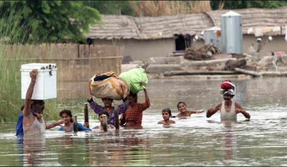 Flood In River Sindh