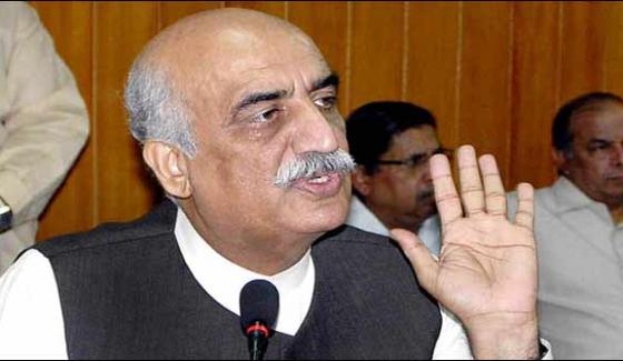 Nawaz Sharif Loses The Privilege Of Staying At The Prime Ministers Office Khursheed Shah