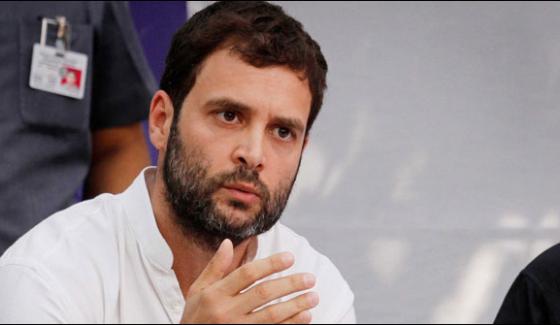 Modi Governments Wrong Policies Set Fire In Kashmir Rahul