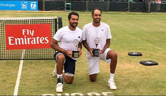 Aisam Ul Haq Win Atp Tennis Doubles Title Tennis Player Pakistan Tennis