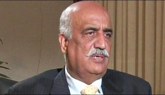 Pressure Proved To Be Anti Biotic For Chuadhry Nisar Khursheed Shah