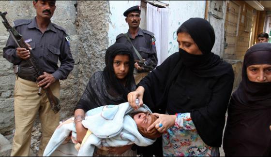 The Second Day Of Polio Campaign In High Risk Districts Including Quetta