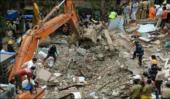 Mumbai 4 Storey Building Collapses 12 Killed