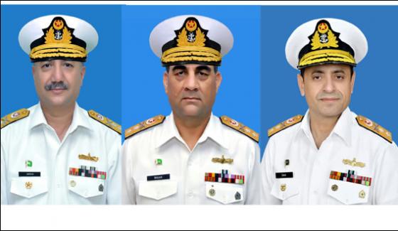 Three Commodores Of Pakistan Navy Have Been Promoted To The Rank Of Rear Admiral Today