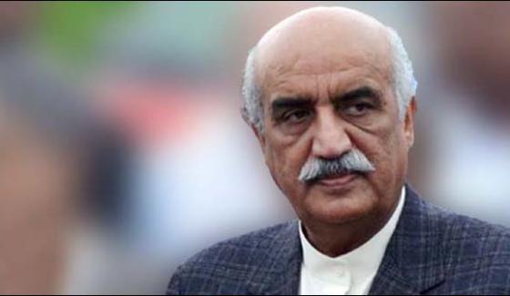 Imrans Attitude Is A Threat To The Opposition Alliance Khursheed Shah