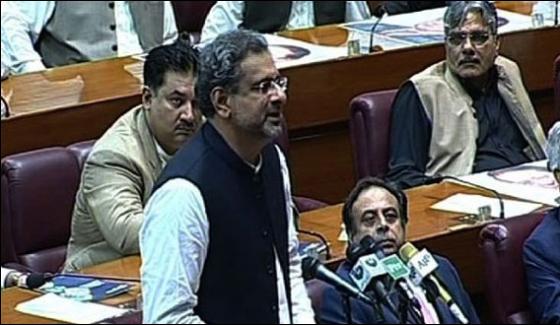 I Will Do Work Of 45 Months In 45 Days Shahid Khaqan Abbasi