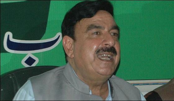 Sheikh Rasheed Congratulates Shahid Khaqan For Being Caretaker Pm