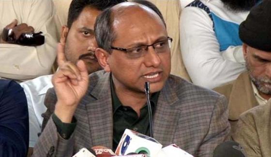 Peoples Party Leader And Sindh Assembly Member Saeed Ghani